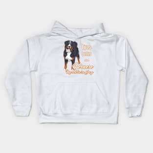 Life is Better with a Bernese Mountain Dog (A)! Especially for Berner Dog Lovers! Kids Hoodie